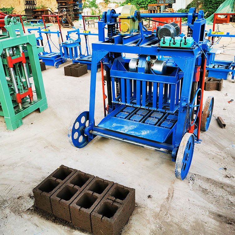 Small Semi-Automatic Interlocking Fly Ash Brick Making Machine Engine Core Component for Hollow Block Production