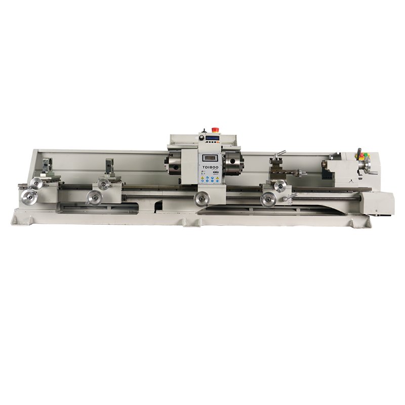 TD1800E Pool Cue Repair Lathe Machine Horizontal Manual Metal Lathe Machine With Semi Auto Function Billiard Cue Lathe Machine