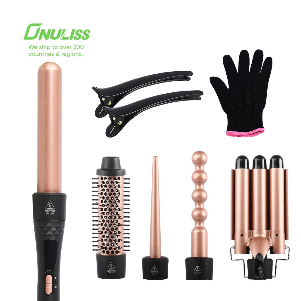 Multifunctional Hair Curling Auto Machine 5 in 1 Tourmaline Ceramic Technology Hair Curler