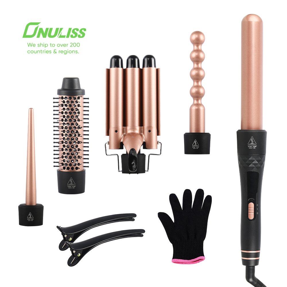 Multifunctional Hair Curling Auto Machine 5 in 1 Tourmaline Ceramic Technology Hair Curler