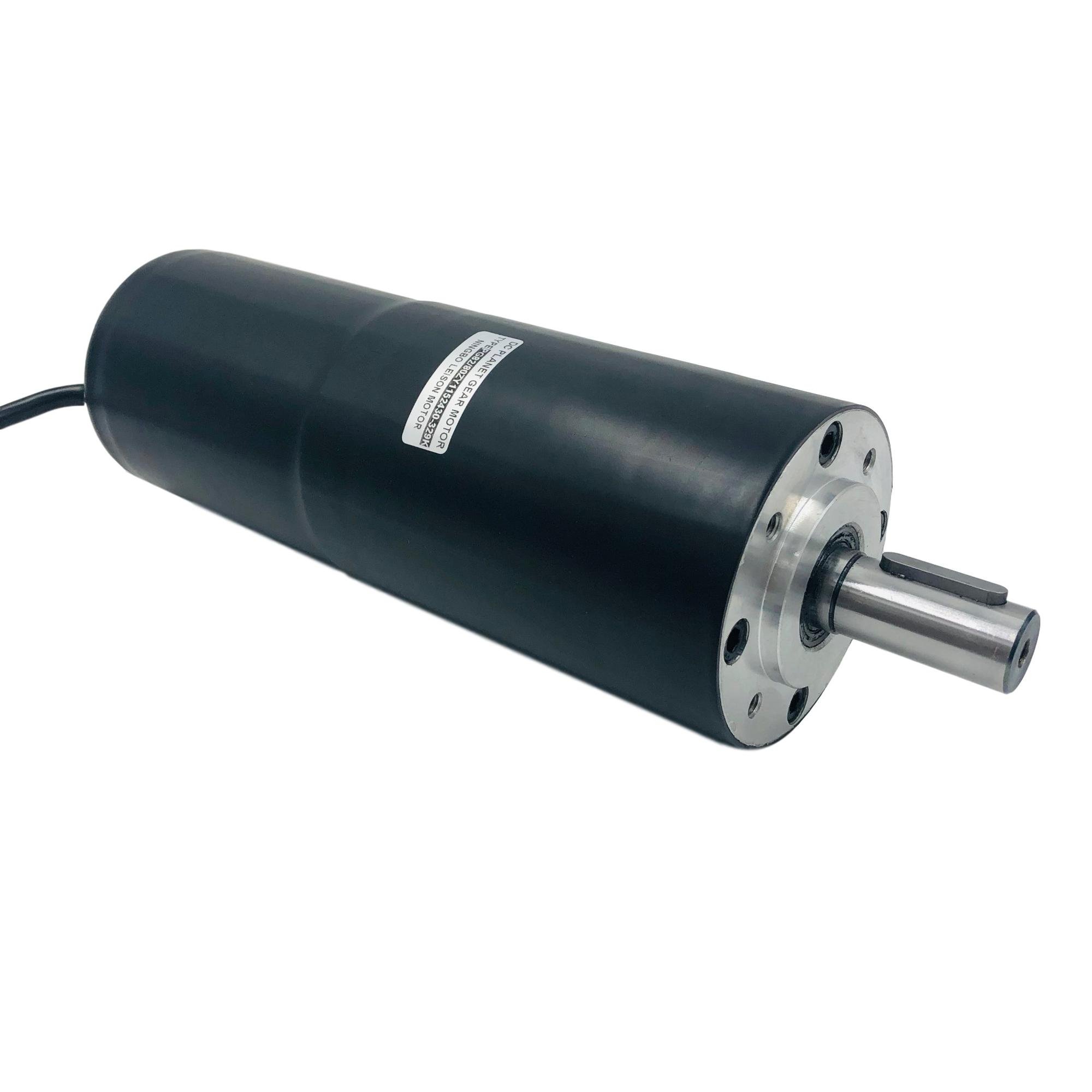 82mm 24v 50w 100w 100Nm 300Nm High Torque Low Rpm Solar tracker System Planetary Gear Dc Motor