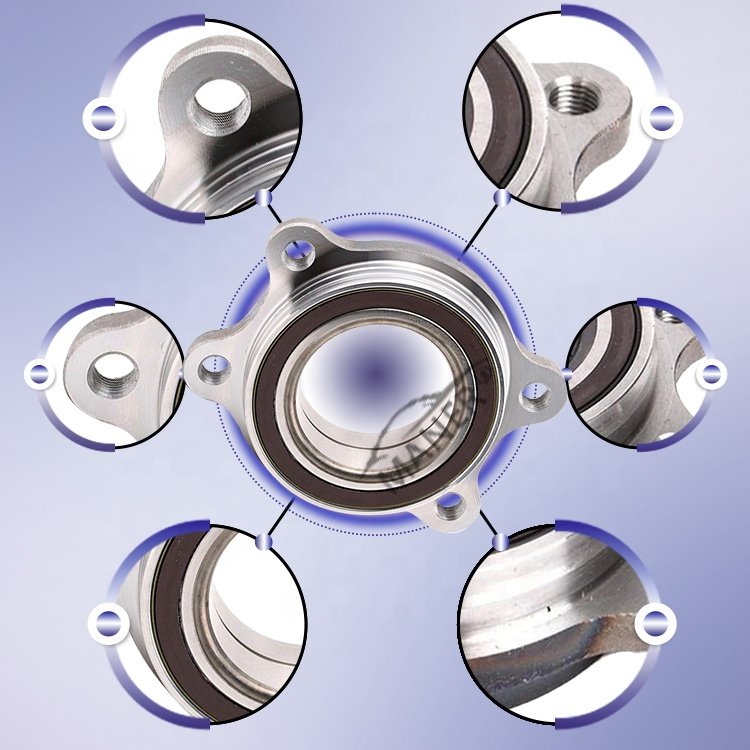 MANER 8K0407625A 8K0407625B Auto Engine Spare Parts Wheel Hub Bearing Assembly for Porsche Macan Audi A4 A6 A8 2007-2018