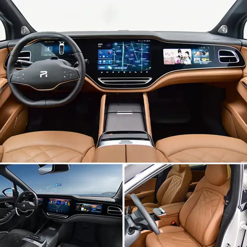 The Fastest New Energy Luxury Mid-size Crossover SUV Ev Car 2024 Rising Auto R7 Pro 4X4 SUV Electric Car