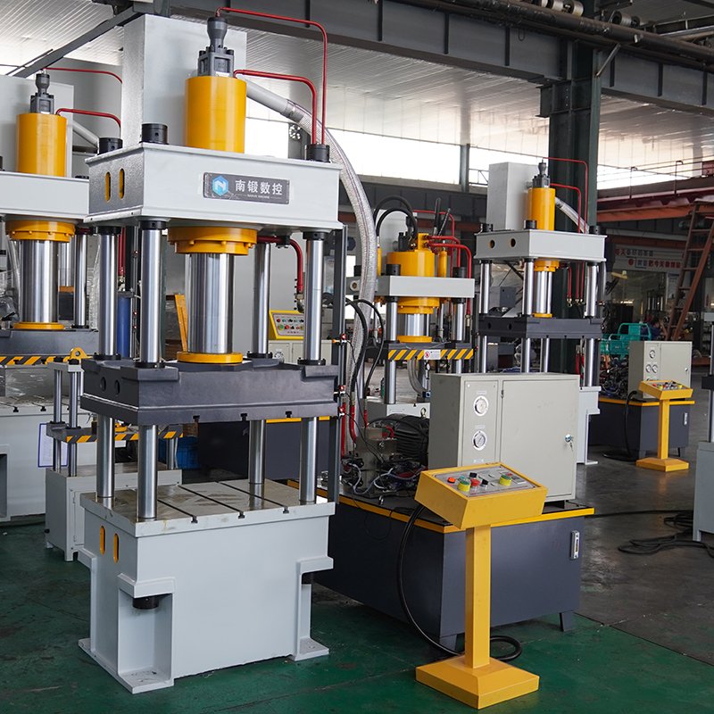 NADUN 100T Four-column Hydraulic Press Machine for Metal Sheet Forming
