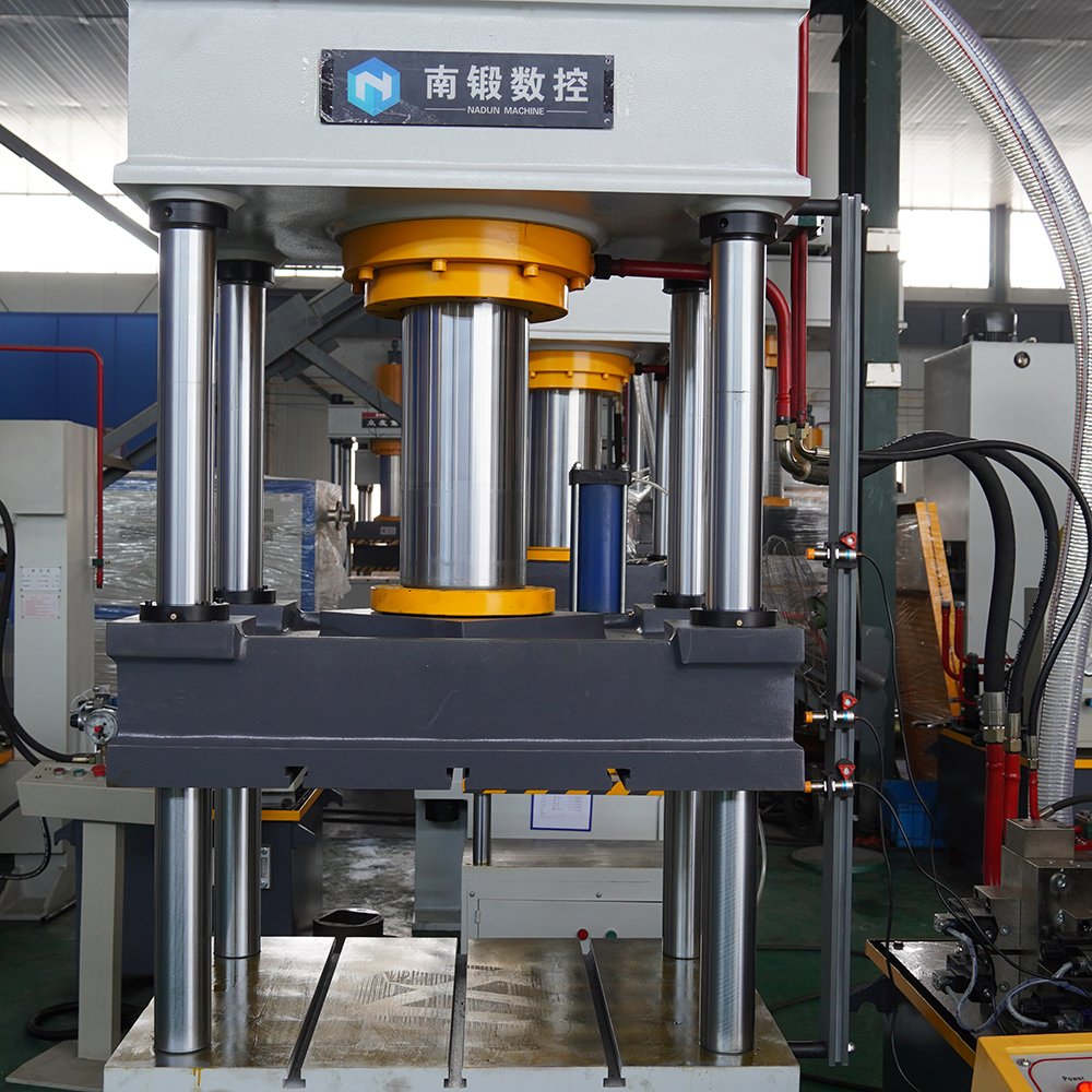 NADUN 100T Four-column Hydraulic Press Machine for Metal Sheet Forming