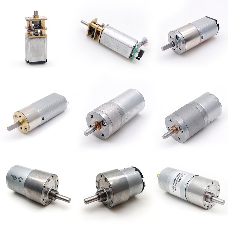 3d Printer Motor 12mm Low Speed N10 N20 N30 Mini Brushed 3V 6V 12V DC Spur Geared Motor With Optional Encoder
