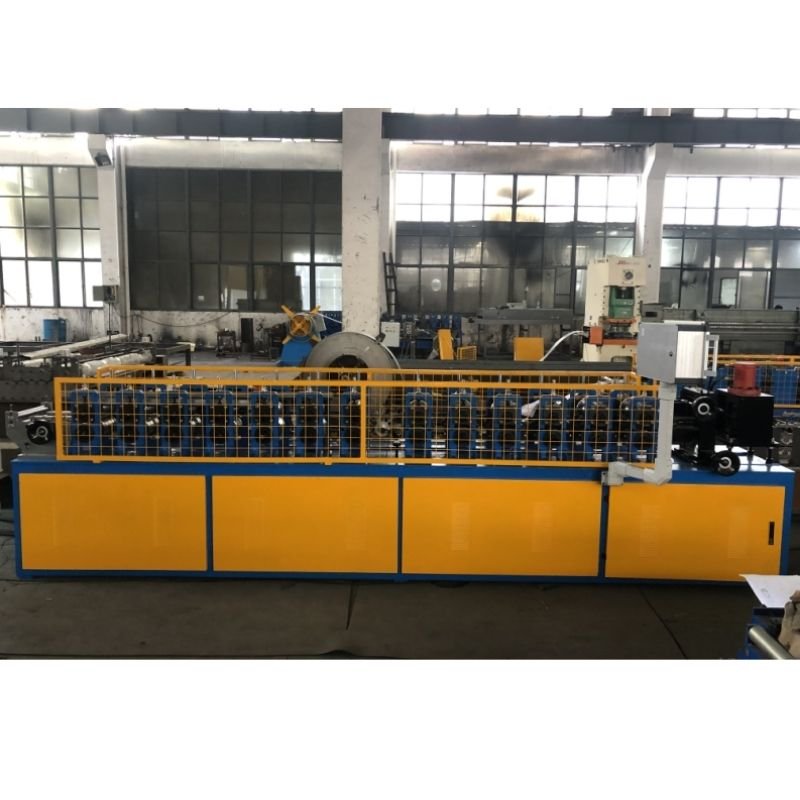 HAVC System 150 Mm*200 mm Automatic Steel VCD CD Fire Smoke Damper Frame Roll Forming Machine