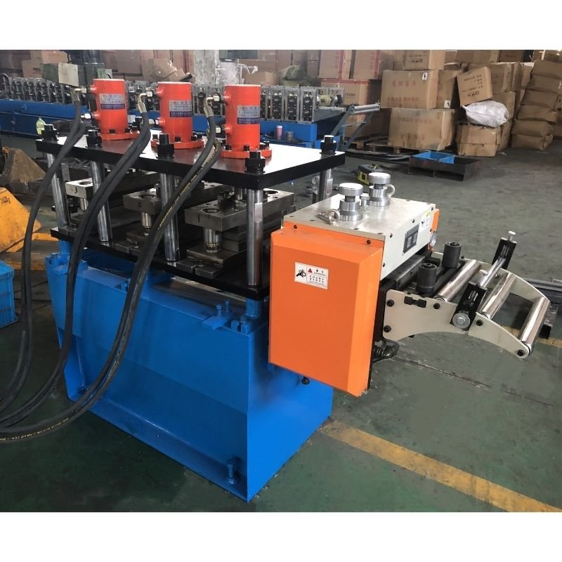 HAVC System 150 Mm*200 mm Automatic Steel VCD CD Fire Smoke Damper Frame Roll Forming Machine