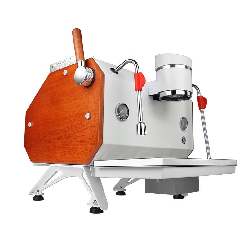 Professional Cappuccino Maker Electronic Semi-auto Single Head Espresso Coffee Machine Two Groups for Cafe 220v 110v