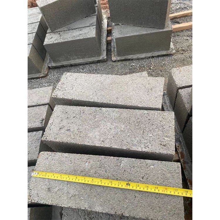 LONTA QTJ4-28 Semi Automatic 6 Inch Interlock Hollow Solid Paver Maker Cement Concrete Brick Block Making Machine Brique