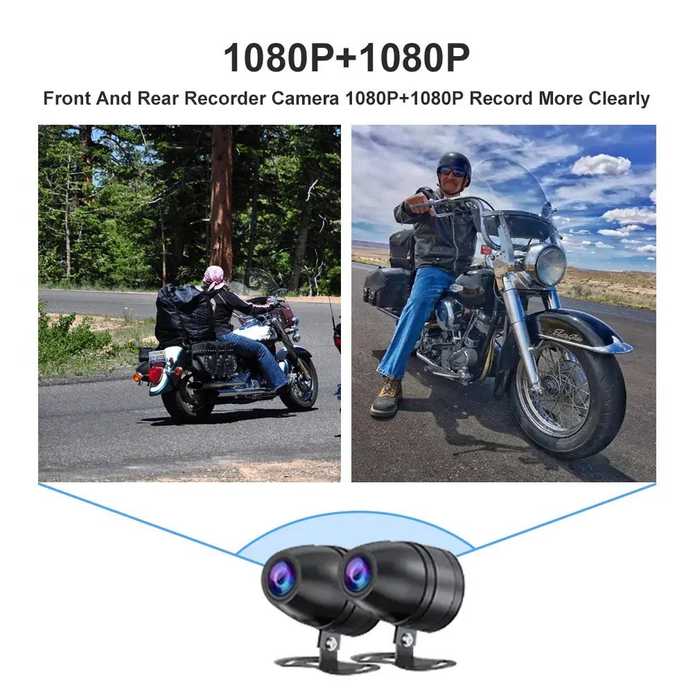 5-Inch Waterproof Carplay Screen for Motorcycle Bicycle GPS Navigation BT Wireless Android Auto Monitor IPX7 Carplay Compatible