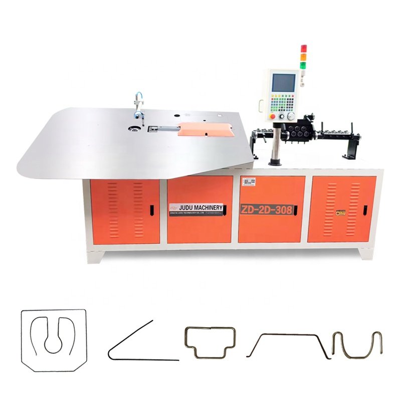 3-8 mm CNC Automatic 2d Wire Bending Machine / Auto Wire Bending Machine 2d From Hebei Factory