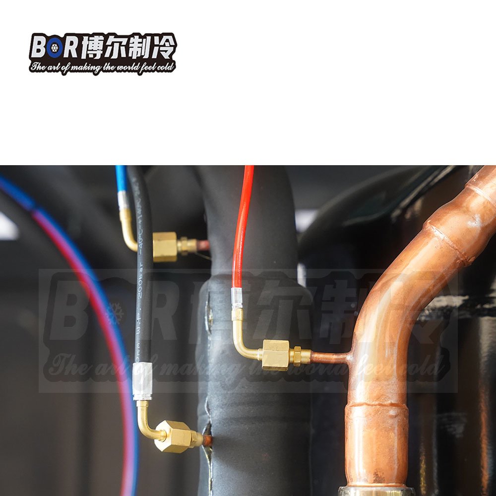 Bitzer 380V Energy-Saving Cold Room Refrigeration Unit Custom V-Type Box Design Fast Delivery Copeland Automatic Motor