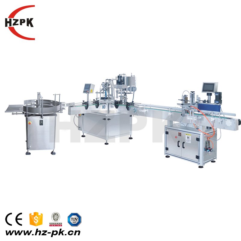 HZPK High Efficiency Auto Bottle Turntable Machine for Round Bottle
