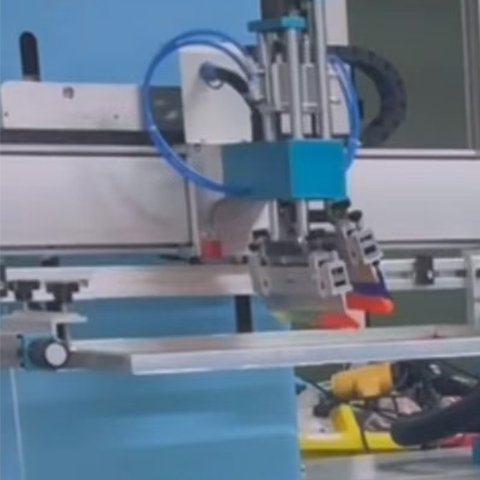 Hot Sale Auto Screen Printing Machine with Printing Station Servo Motor 2 Color Flat Screen Printer for Multi Sides Printing