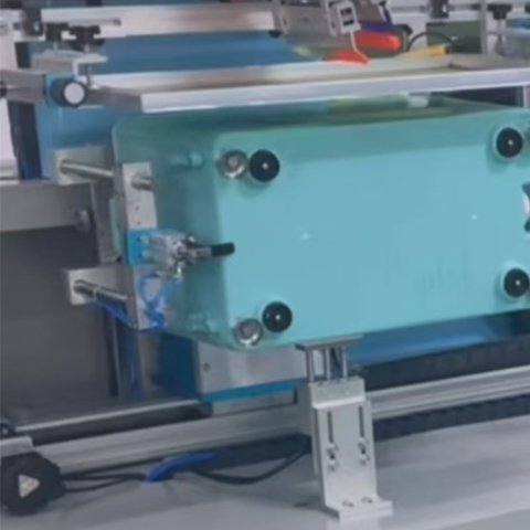 Hot Sale Auto Screen Printing Machine with Printing Station Servo Motor 2 Color Flat Screen Printer for Multi Sides Printing