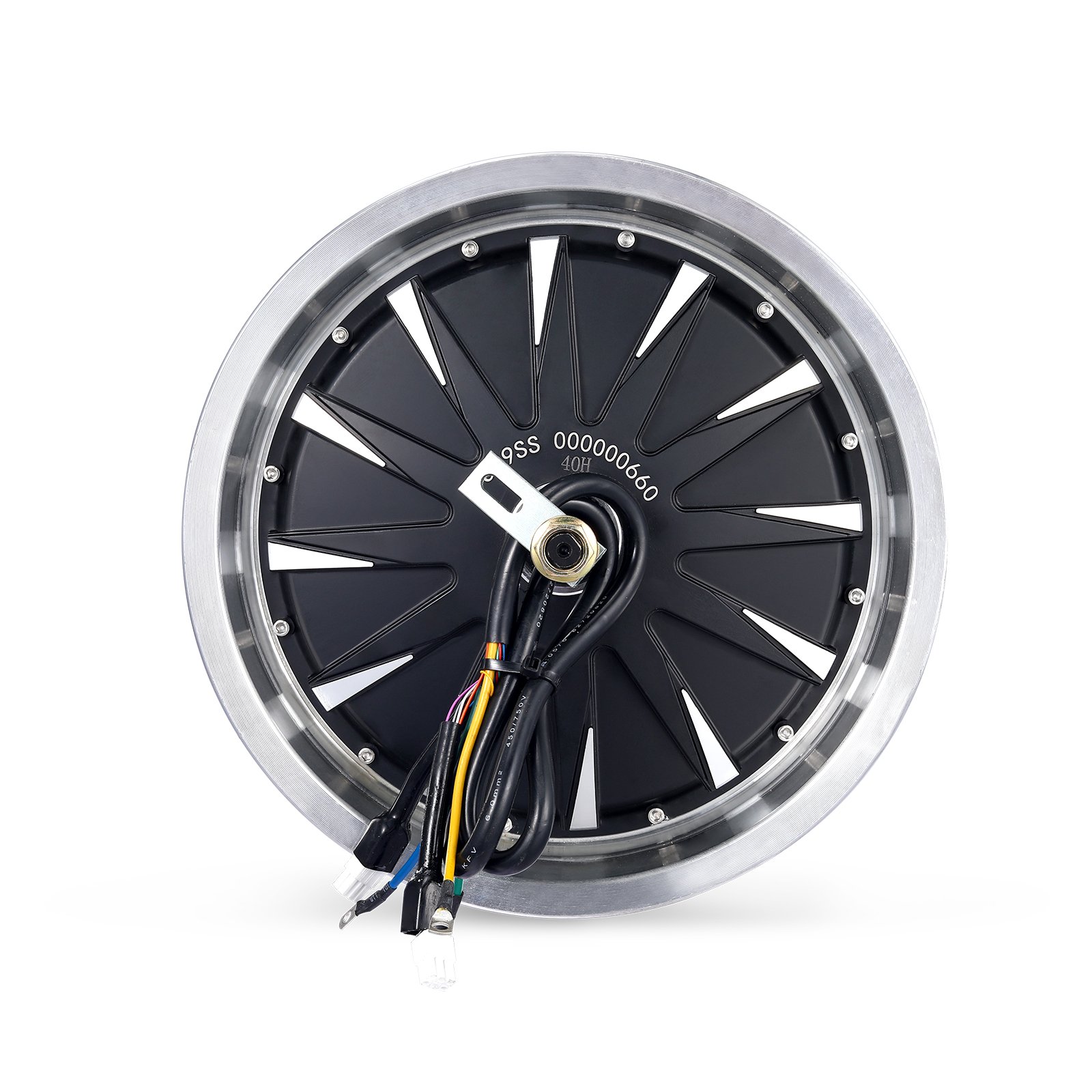 Best Selling 60v-72v 1.5kw Low Power Motor Brushless Gearless Electric Scooter Hub Motor