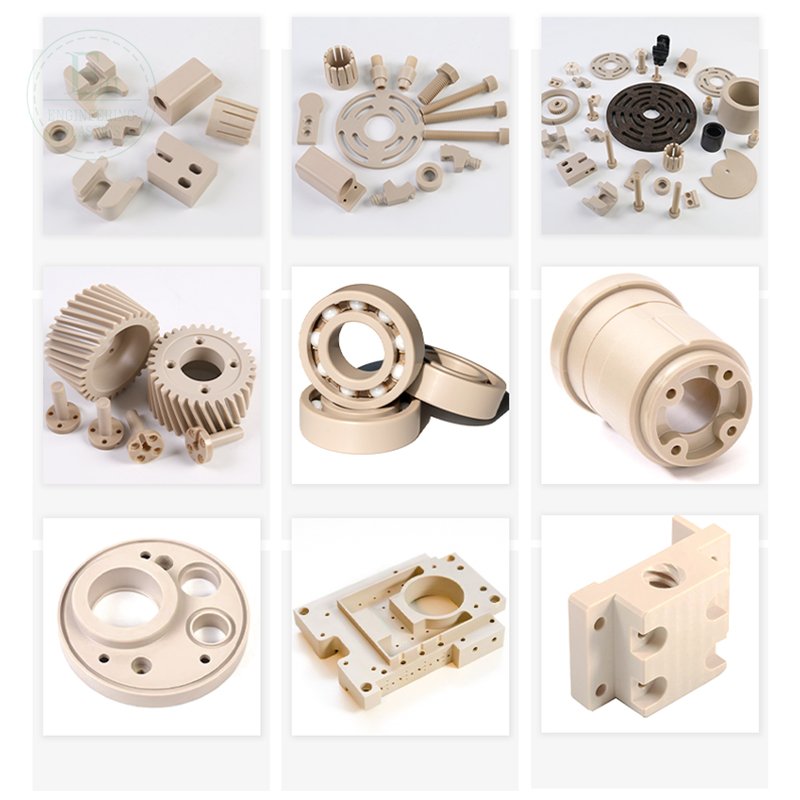 Precision Cnc Machine Parts Made PEEK Bearings Automotive Bearings For Reliable And Smooth Rotational Motion