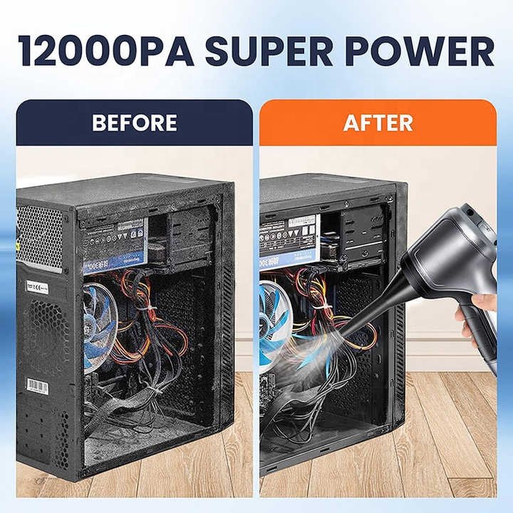Powered Brushless Motor 12000pa Hand Held Low Shipping Car Hover Vacuum Cleaner High Vacuum Cleaner Wireless Handheld Car Vacuu