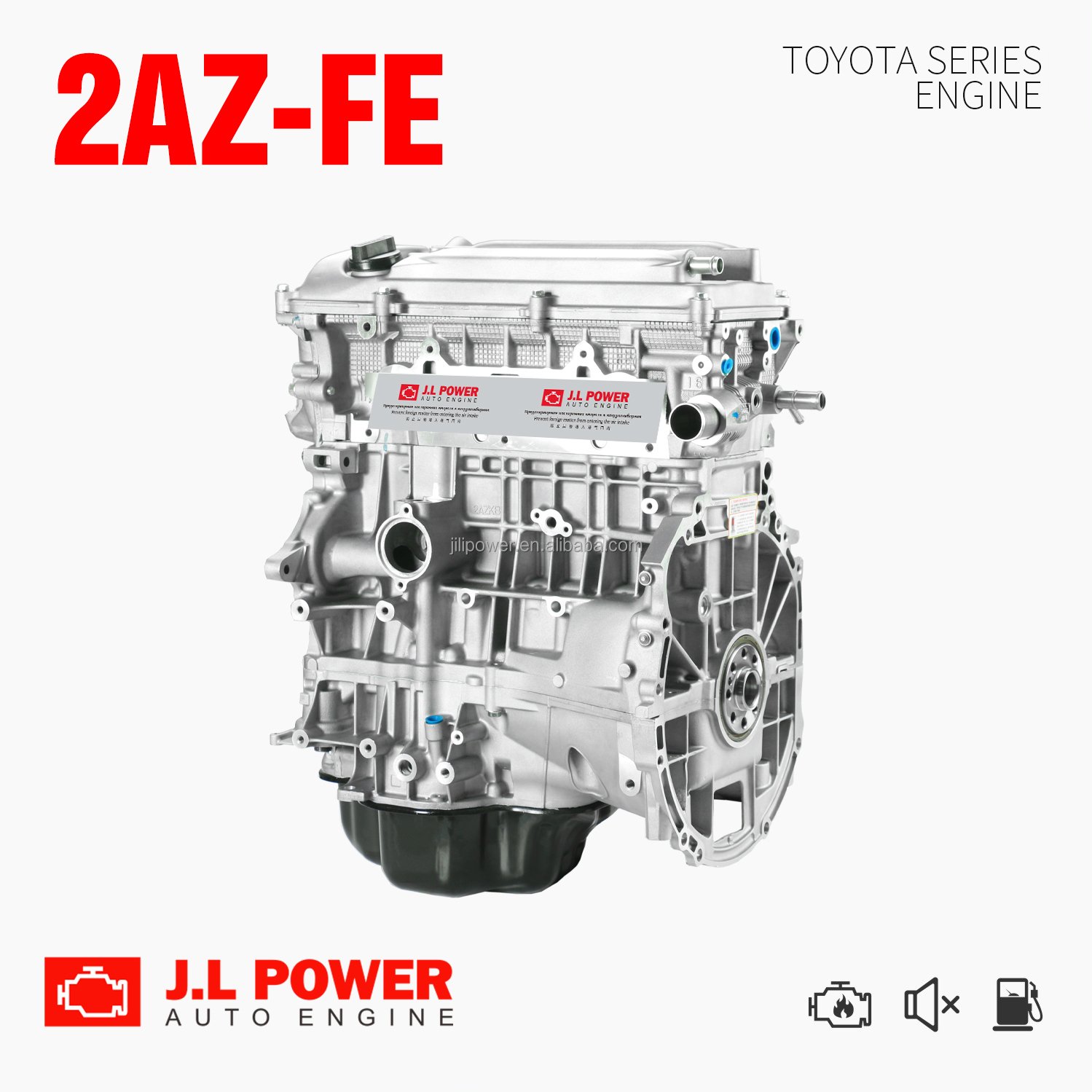 100% Hot Tested 2.4L Displacement 2AZ Engine Assembly Auto Motor for Toyota Camry