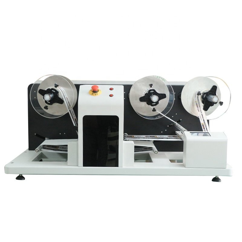 Auto Feeding Roll to Roll Label Cutter Machine Digital Rotary Label Die Cutting Machine Roll Label Finisher Machine VR30