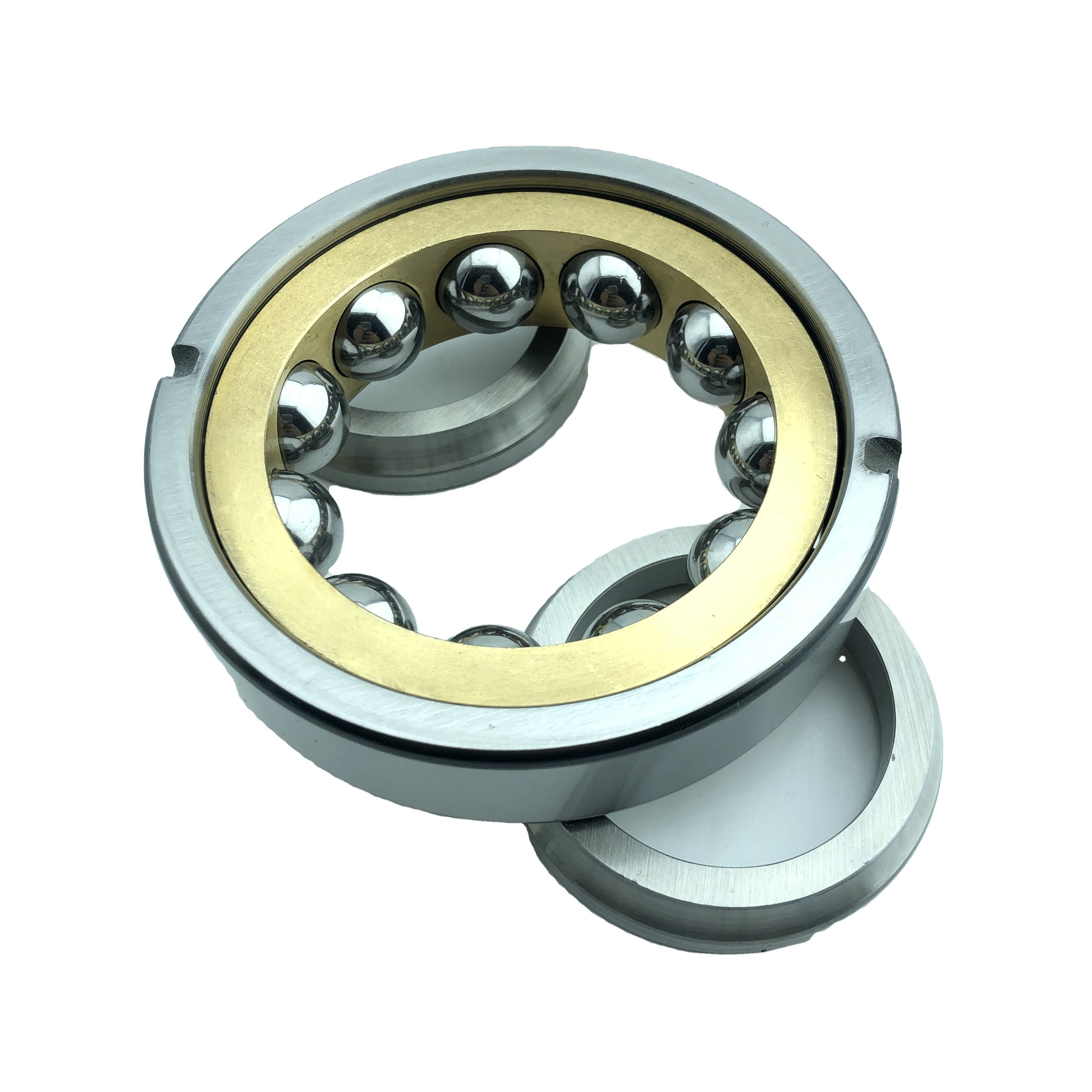 Factory Direct Sales Brass Cage Angular Contact Ball Bearing QJF220M QJF222M QJF221M With All Sizes