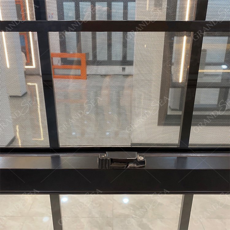 Hot Selling Stainless Steel Top Hung Aluminum Window Superior Quality Remote Controlled Automatic Hung Windows for Sale