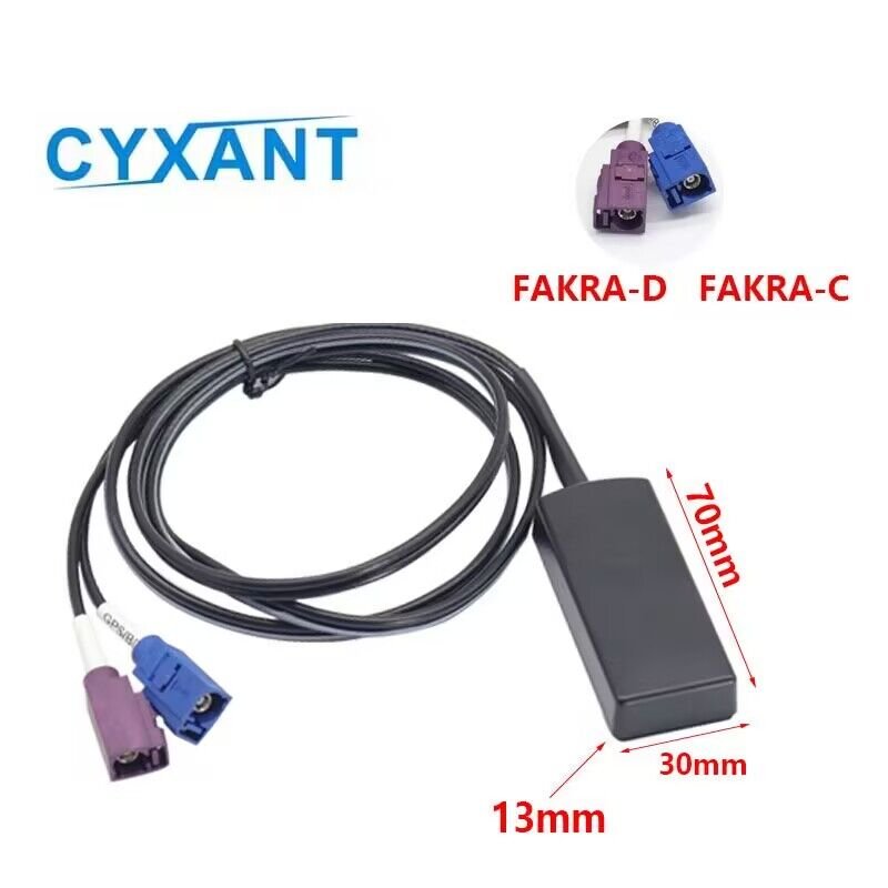GPS Beidou +4G Active Car-Borne Navigation Satellite Antenna with SMA Connector 3 Meters Line Communication Antennas