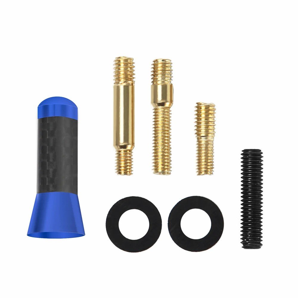 3.5CM Universal Car Carbon Fiber Short Antenna Black Auto Roof Radio Aerial Mini Fm Antenna Mini Cooper Automobiles Car Antenna