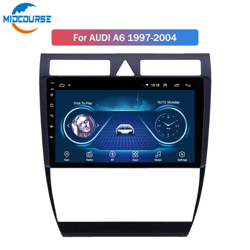Android 10.0 Stereo Car Radio for Audi A6 C5 1997-2004 S6 1999-2004 RS6 2002-2006 GPS Video Multimedia Player(49d16ab3)