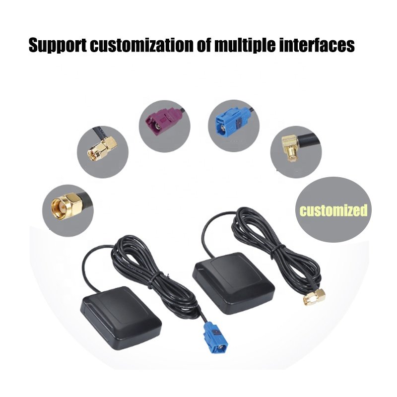 Beidou + GPS dual-mode satellite navigation vehicle TV communication antenna signal receiver amplification signal band filtering