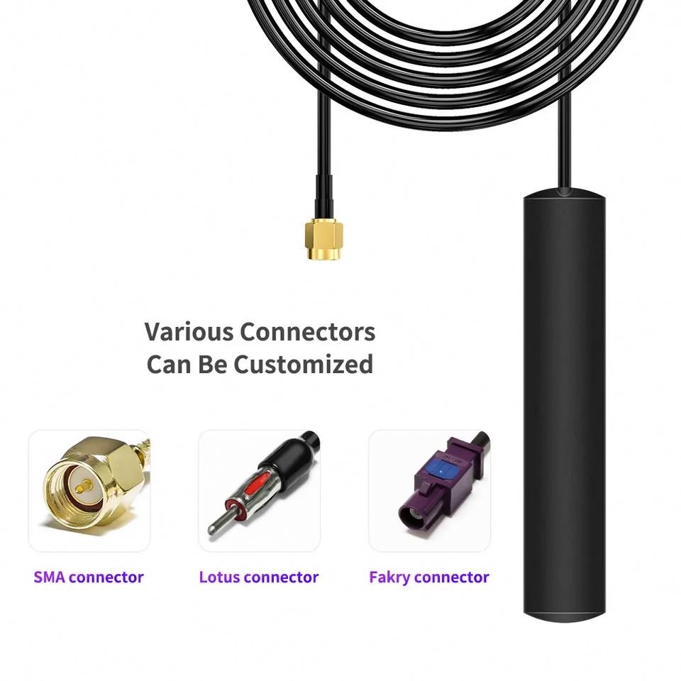 Mobile wireless dab universal radio am fm car patch antenna