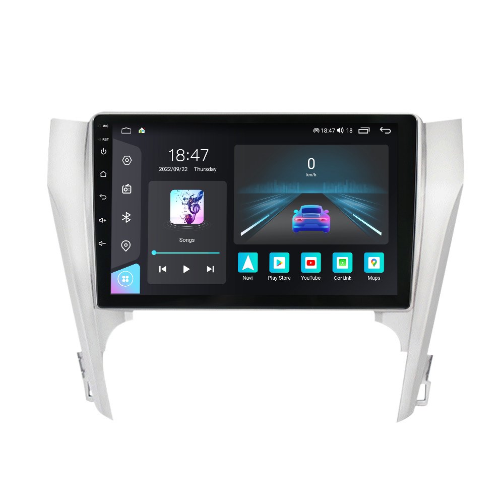 M6 PRO Android 12 2K QLED Screen Car Video for Toyota Camry 2011-2014 9 Inch Car Radio Flat Screen