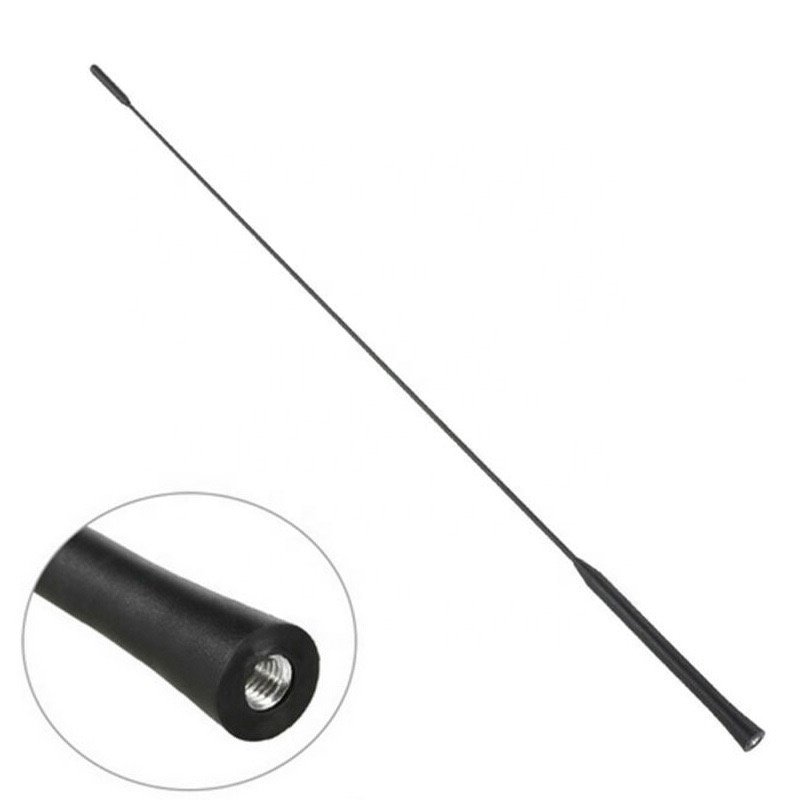 9/11/16 Inch Universal Car Roof Mast Whip Stereo Radio FM/AM Signal Aerial Amplified Antenna