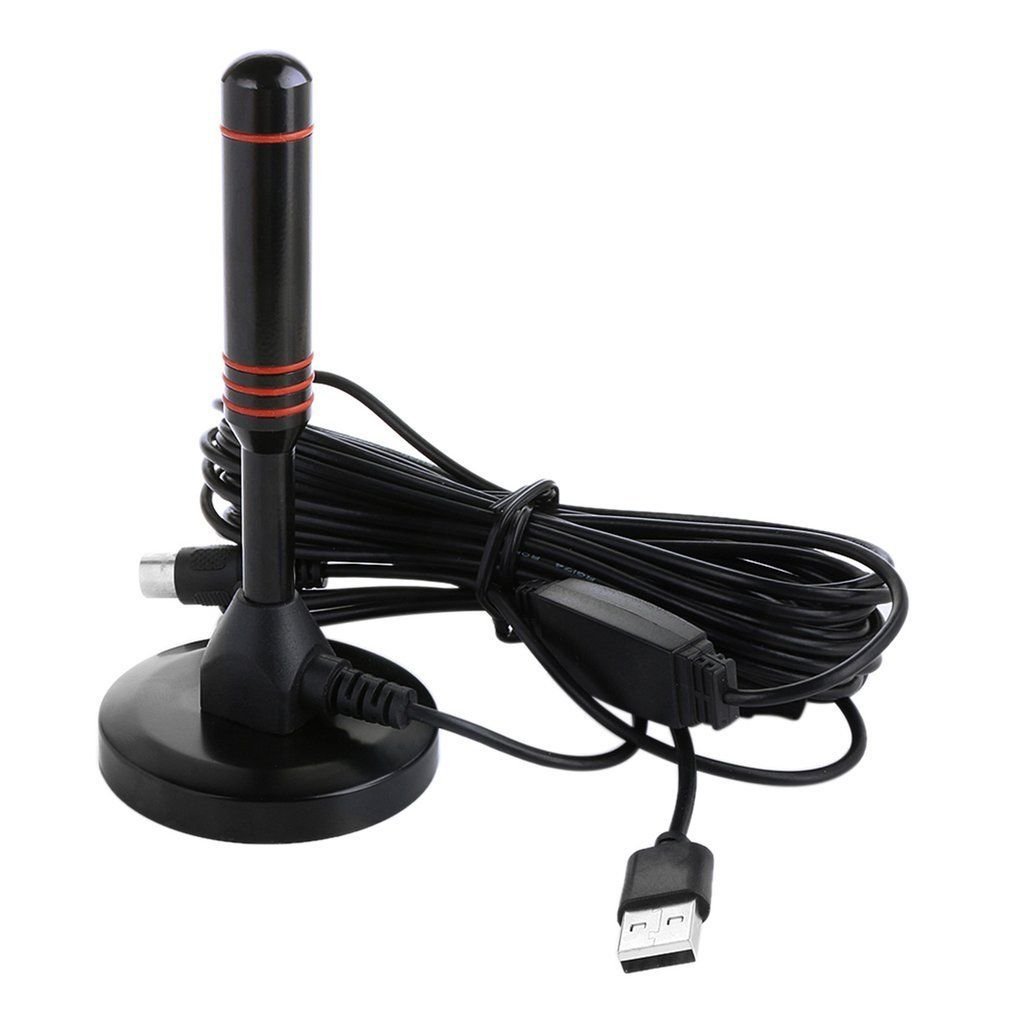 TV Antenna auto hdtv digital 35dB Outdoor antenna booster signal usb fm antenna radio vhf car long range