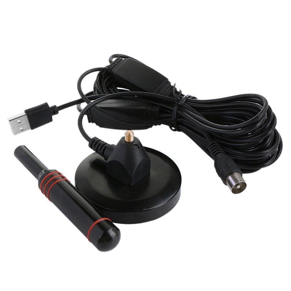 TV Antenna auto hdtv digital 35dB Outdoor antenna booster signal usb fm antenna radio vhf car long range