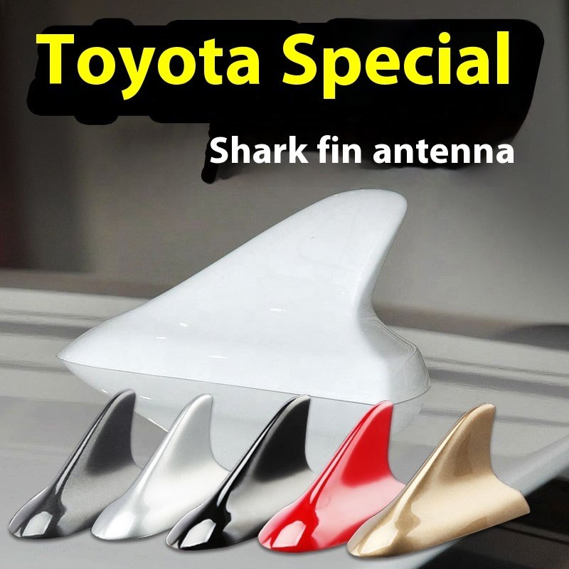 Modified Shark Fin Roof Antenna for Toyota Vios Corolla Original Sand Fish Tail Car Decoration