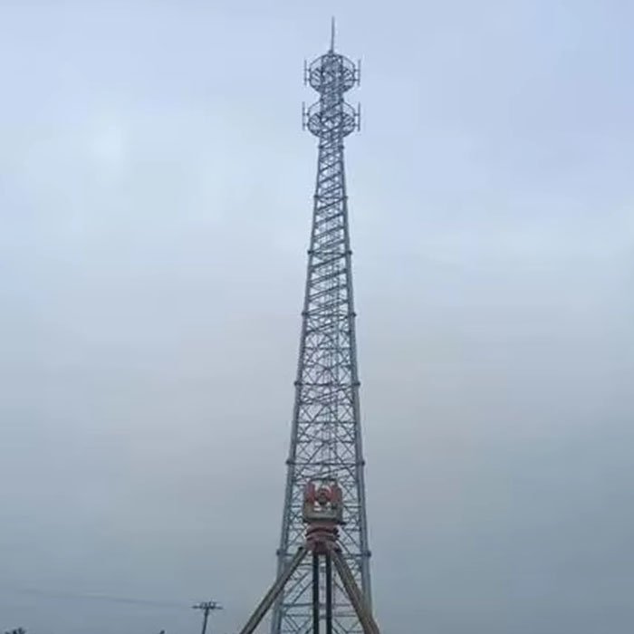 Professional manufacturer Communication Steel Monopole Antenna Wifi Telecommunication Tower