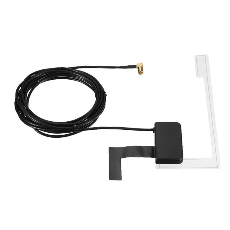 Car Universal Antenna DAB Digital Car Radio Antenna Aerial SMB Window Glass Mount Built Signal Booster