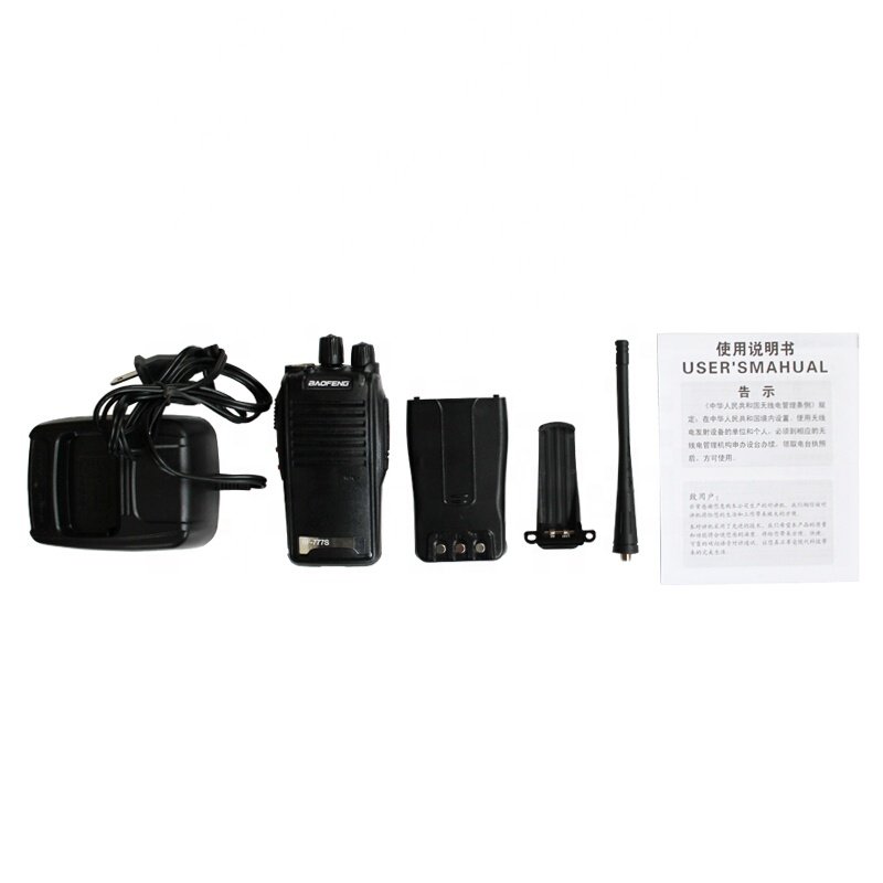 Baofeng BF-777S 5W 16CH Handheld Walkie Talkie Single Band Frequency 400-470MHz 16 Channels Two Way Radio