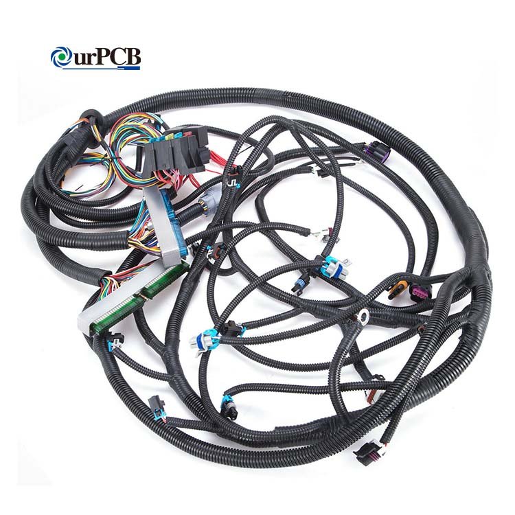 Radio Dash Mounting Kit Single/Double DIN W/Antenna Cable& Wiring Harness