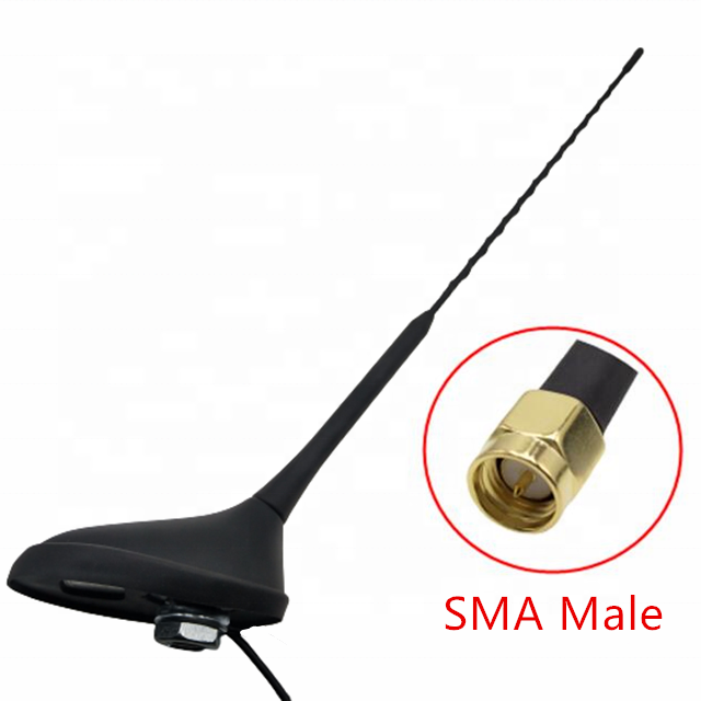 Roof Mast Whip Car Auto Radio GPS Shark Fin Antenna For Universal Aerial