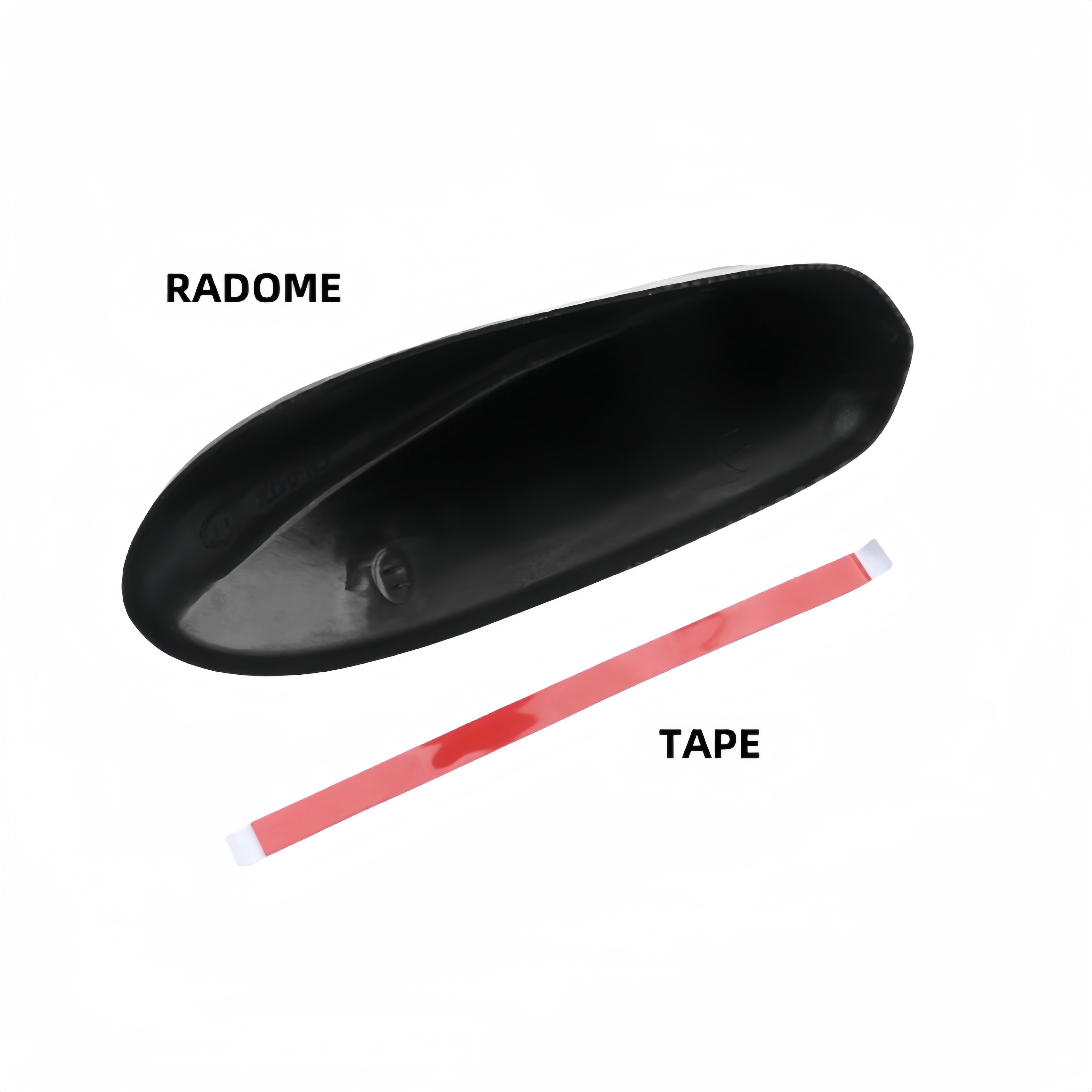 CAIXUAN Auto Car Accessories Shark Fin Roof Antenna Aerial Signal Decoration Cover for Honda INSPIRE 2019 2020 2021 2022