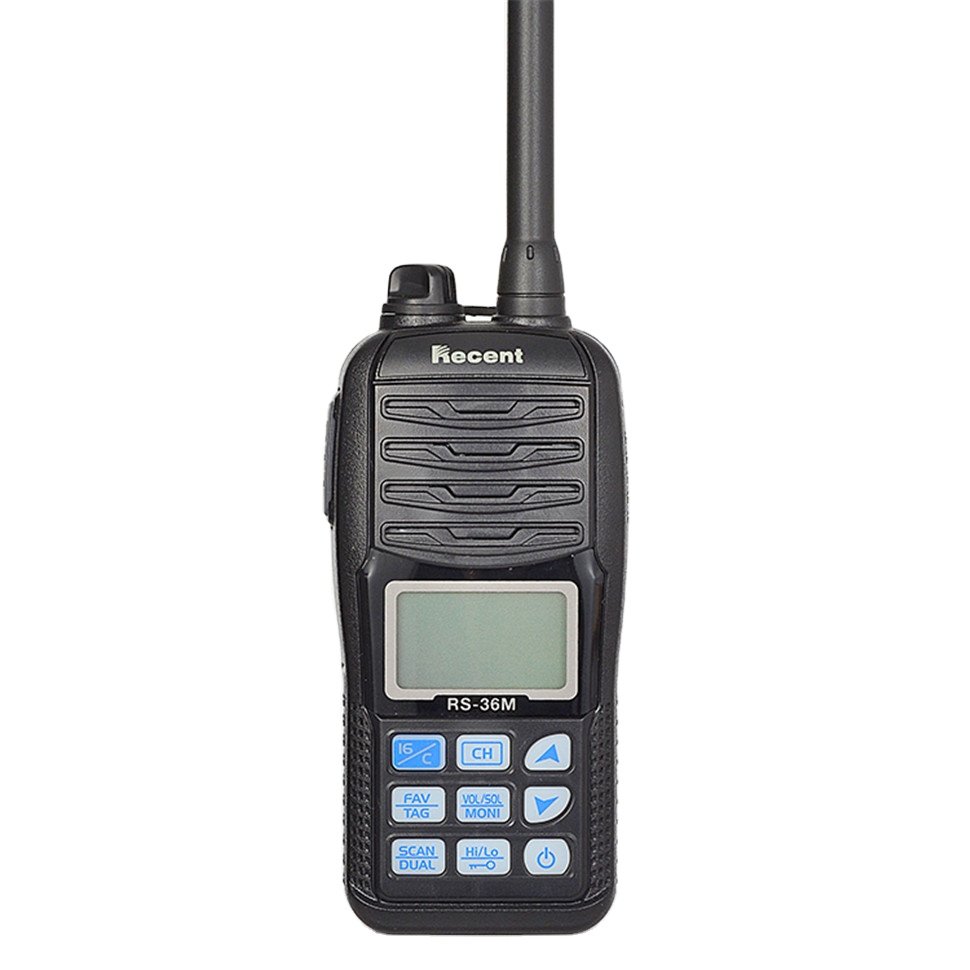 VHF Marine Radio Recent RS-36M Float & Flash Function IPX7 Waterproof Manufactured China