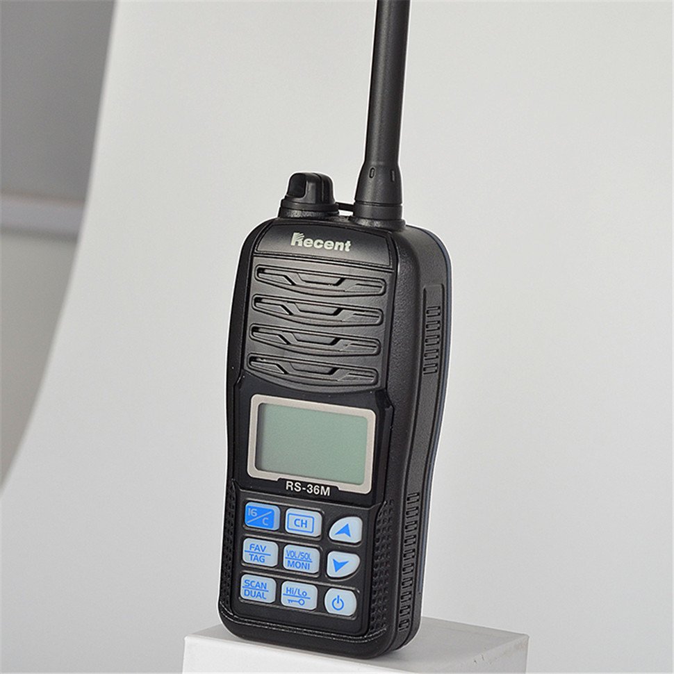VHF Marine Radio Recent RS-36M Float & Flash Function IPX7 Waterproof Manufactured China