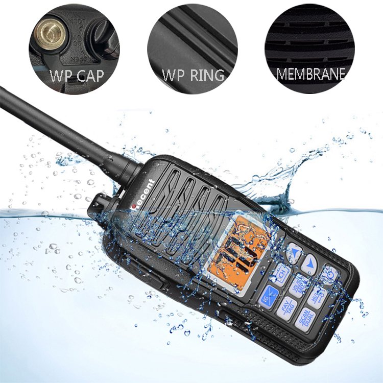 VHF Marine Radio Recent RS-36M Float & Flash Function IPX7 Waterproof Manufactured China