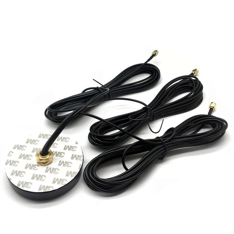 4G+GPS+WiFi 3-in-1 5M Car Monitoring Antenna Remote Host Universal Roof Mounted Antenna
