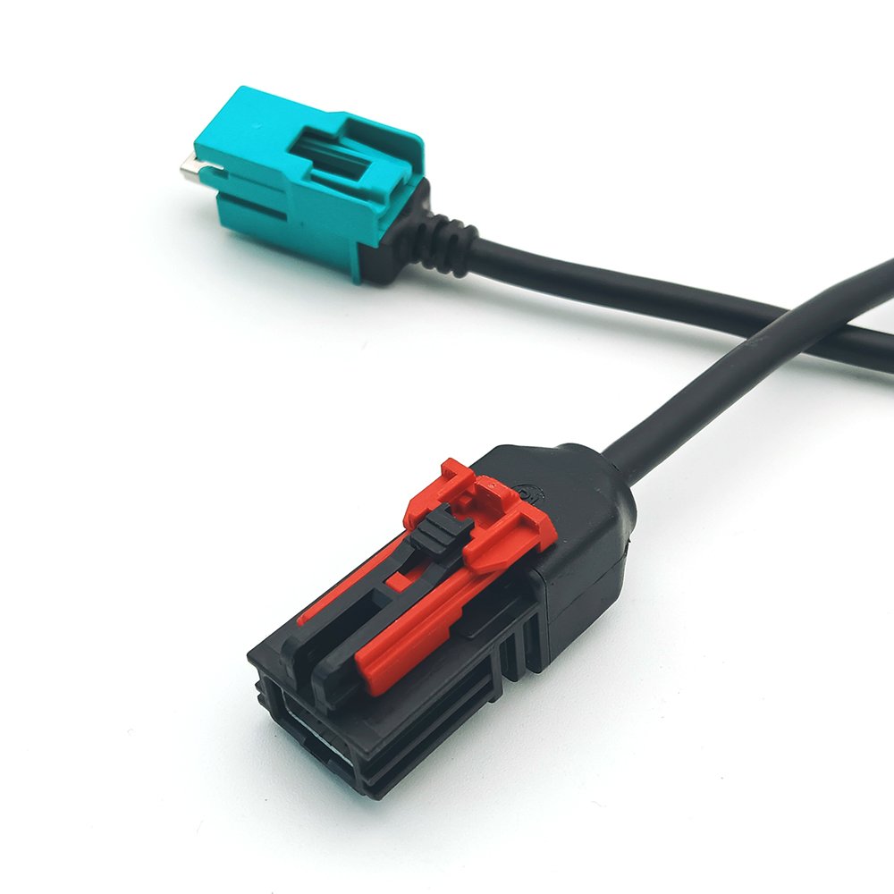 Mini USB Vehicle Cable with HSL 12Pin LVDS Antenna Original Equipment Antenna Vehicle Cable for GM Cadillac Auto Connectors