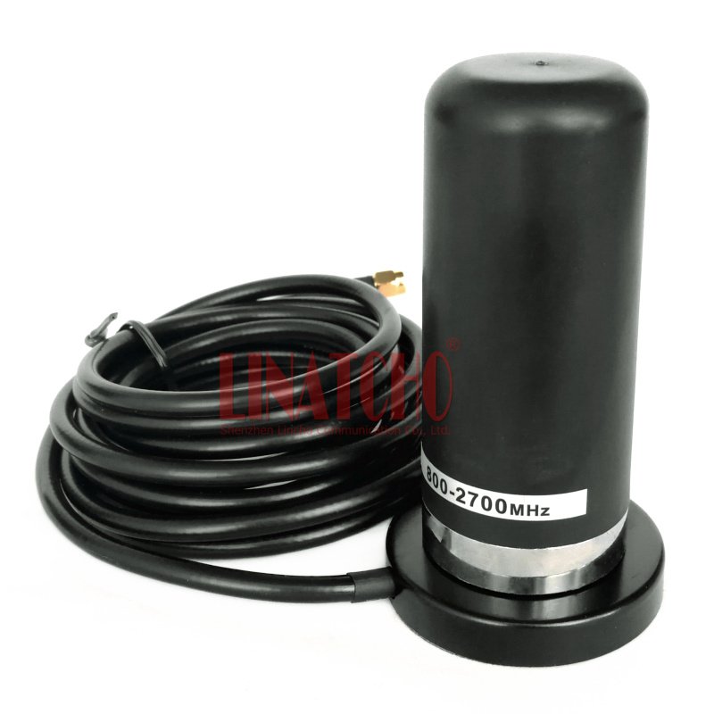 NMO connector magnetic base GSM 900MHz 1800-2600mhz 4g lte external car antenna