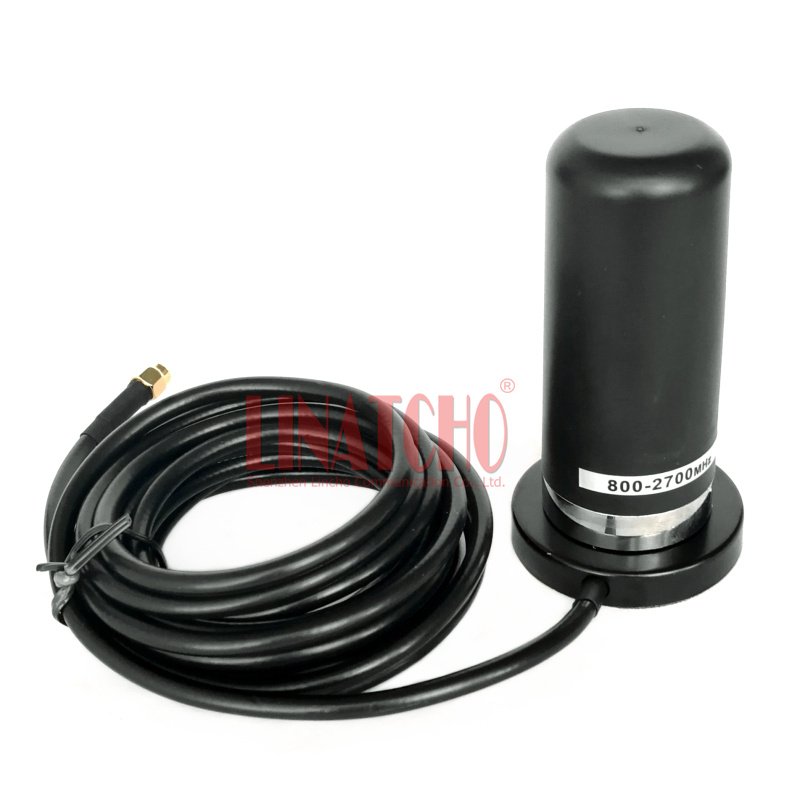 NMO connector magnetic base GSM 900MHz 1800-2600mhz 4g lte external car antenna